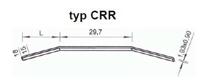 Spona typ CRR